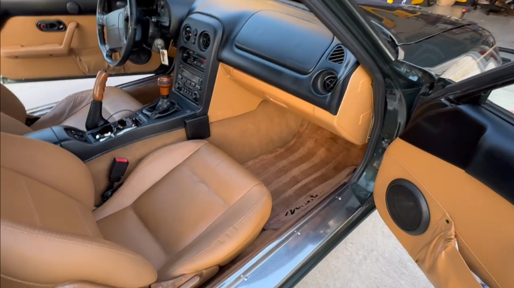 Inside 1997 Miata